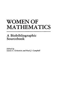 portada Women of Mathematics: A Bio-Bibliographic Sourc: A Bibliographic Sourc (en Inglés)