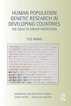 portada Human Population Genetic Research in Developing Countries: The Issue of Group Protection (in English)