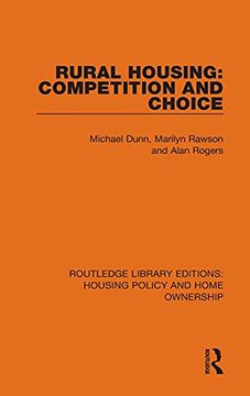 portada Rural Housing: Competition and Choice (Routledge Library Editions: Housing Policy and Home Ownership) (en Inglés)
