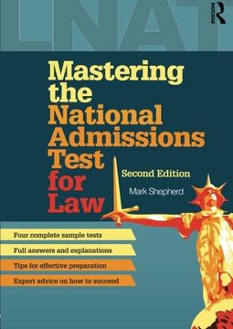 portada mastering the national admissions test for law (in English)