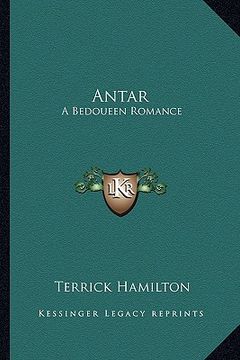 portada antar: a bedoueen romance (en Inglés)