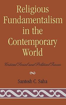 portada religious fundamentalism in the contemporary world: critical social and political issues (in English)