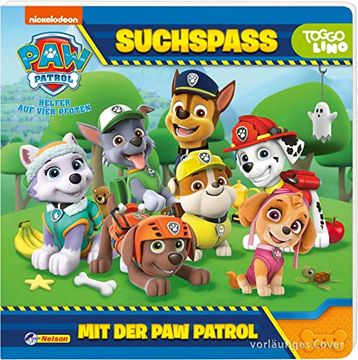 portada Paw Patrol: Suchspaß mit der paw Patrol: Buntes Wimmelbuch mit Allen Hunden | (ab 3 Jahren) (en Alemán)
