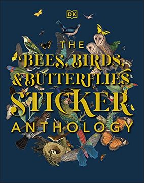 portada The Bees, Birds & Butterflies Sticker Anthology (en Inglés)