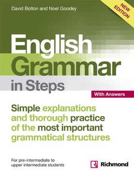 portada New English Grammar in Steps Book With Answers 