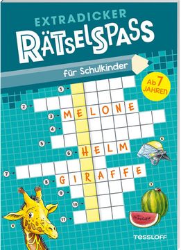 portada Extradicker Rätselspaß für Schulkinder: Rätselmix für Kinder ab 7 Jahren (Rätsel, Spaß, Spiele) Rätselmix für Kinder ab 7 Jahren (en Alemán)