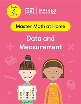 portada Math - no Problem! Data and Measurement, Grade 3 Ages 8-9 (Master Math at Home) (in English)