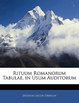 portada Rituum Romanorum Tabulae, in Usum Auditorum (in Latin)