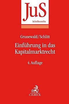 portada Einführung in das Kapitalmarktrecht (en Alemán)