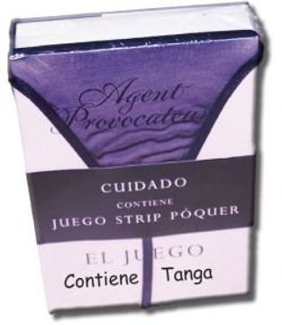 portada Agent Provocateur Juego Strip Poquer (in Spanish)