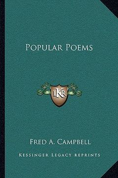 portada popular poems (in English)