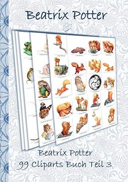 portada Beatrix Potter 99 Cliparts Buch Teil 3 ( Peter Hase ) (en Alemán)