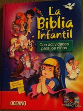 portada La Biblia Infantil con Actividades Para Niños y 2 cd