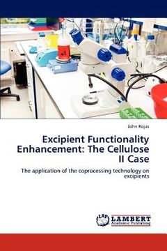 portada excipient functionality enhancement: the cellulose ii case (en Inglés)