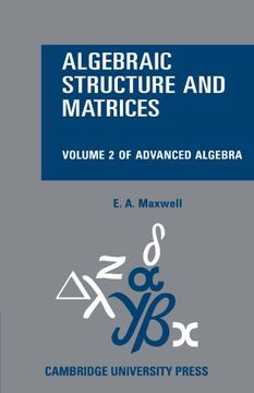 portada Algebraic Structure and Matrices Book 2 (en Inglés)