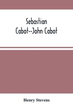 portada Sebastian Cabot--John Cabot