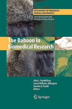 portada the baboon in biomedical research (in English)