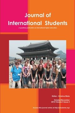 portada Journal of International Students 2015 Vol 5 Issue 4 (en Inglés)
