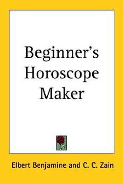 portada beginner's horoscope maker (in English)