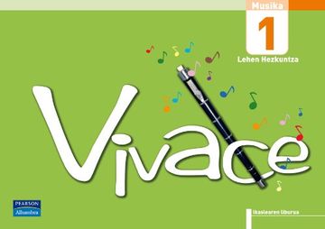 portada Vivace 1 ikaslearen liburua
