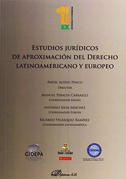 portada Estudios Jurídicos De Aproximación Del Derecho Latinoamericano Y Europeo