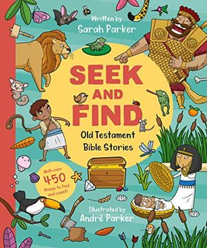 portada Seek and Find: Old Testament Bible Stories: With Over 450 Things to Find and Count! (in English)