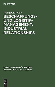 portada Beschaffungs- und Logistik-Management: Industrial Relationships (en Alemán)