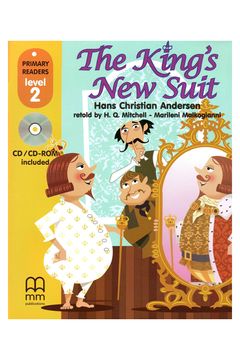 portada The King's New Suit - Primary Readers level 2 Student's Book + CD-ROM (en Inglés)