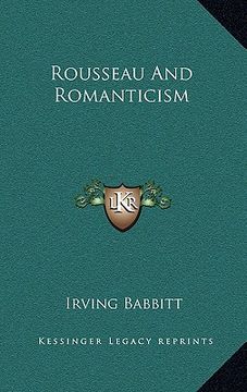 portada rousseau and romanticism (en Inglés)