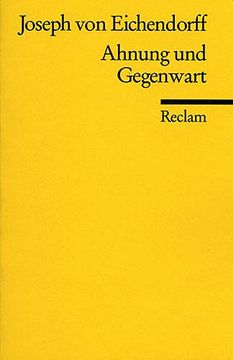 portada Ahnung und Gegenwart. (in German)