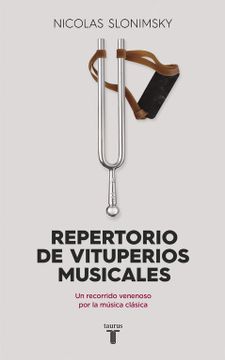 portada Repertorio de vituperios musicales (in Spanish)