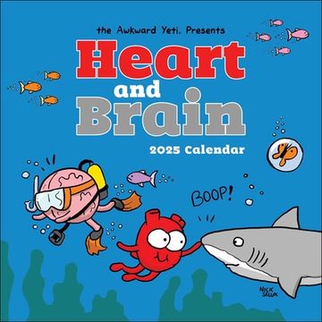 portada Heart and Brain 2025 Wall Calendar (en Inglés)