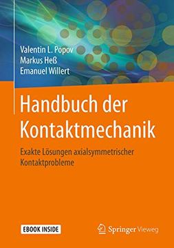 portada Handbuch der Kontaktmechanik: Exakte Lösungen Axialsymmetrischer Kontaktprobleme (en Alemán)