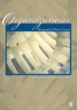 portada organizations: management without control (en Inglés)