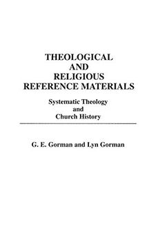 portada Theological and Religious Reference Materials: Systematic Theology and Church History (Bibliographies and Indexes in Religious Studies) (en Inglés)