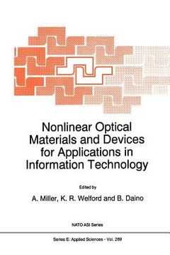 portada nonlinear optical materials and devices for applications in information technology