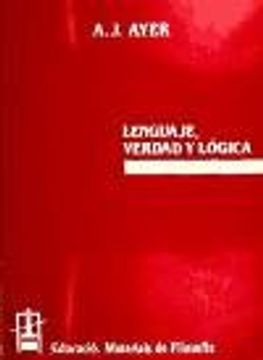 portada Lenguaje, Verdad y Lógica (in Spanish)