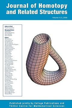 portada journal of homotopy and related structures 4(1) (en Inglés)