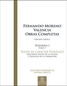 portada Fernando Moreno Valencia. Obras Completas - Vol I - Tomo1 (in Spanish)