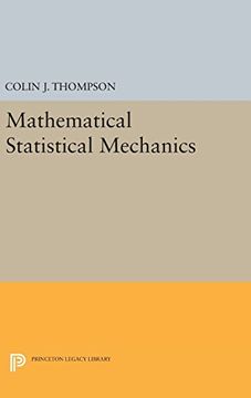 portada Mathematical Statistical Mechanics (Princeton Legacy Library) (en Inglés)