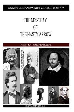 portada The Mystery Of The Hasty Arrow (en Inglés)