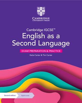 portada Cambridge Igcse™ English as a Second Language Exam Preparation and Practice With Digital Access (2 Years) (Cambridge International Igcse) (in English)