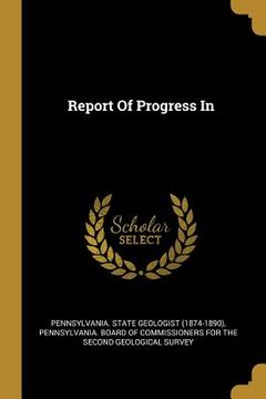 portada Report Of Progress In (en Inglés)