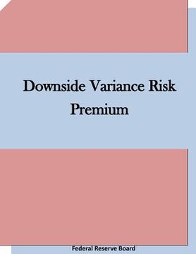 portada Downside Variance Risk Premium (en Inglés)