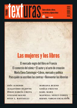 portada Texturas 41: Las Mujeres y los Libros (in Spanish)
