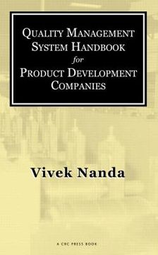 portada quality management system handbook for product development companies (en Inglés)