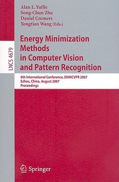 portada energy minimization methods in computer vision and pattern recognition: 6th international conference, emmcvpr 2007, ezhou, china, august 27-29, 2007, (en Inglés)