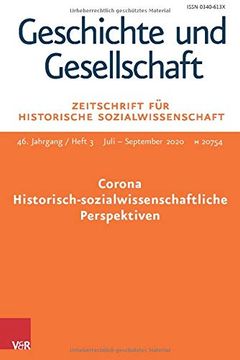 portada Corona - Historisch-Sozialwissenschaftliche Perspektiven: Geschichte Und Gesellschaft. Zeitschrift Fur Historische Sozialwissenschaft Heft 3/2020 (en Alemán)