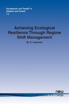 portada Achieving Ecological Resilience through Regime Shift Management (en Inglés)