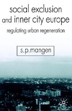 portada social exclusion and inner city europe: regulating urban regeneration